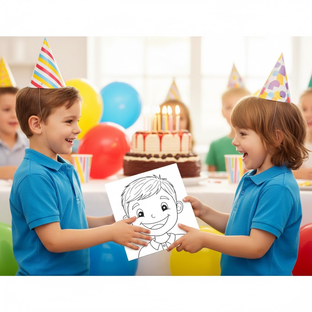 Cumpleaños con Libro Mágico